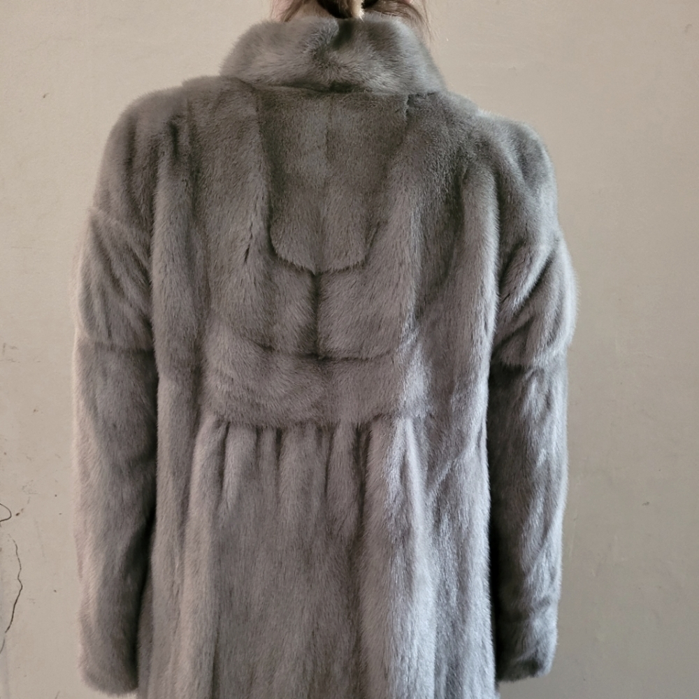 Beautiful Blue Mink coat